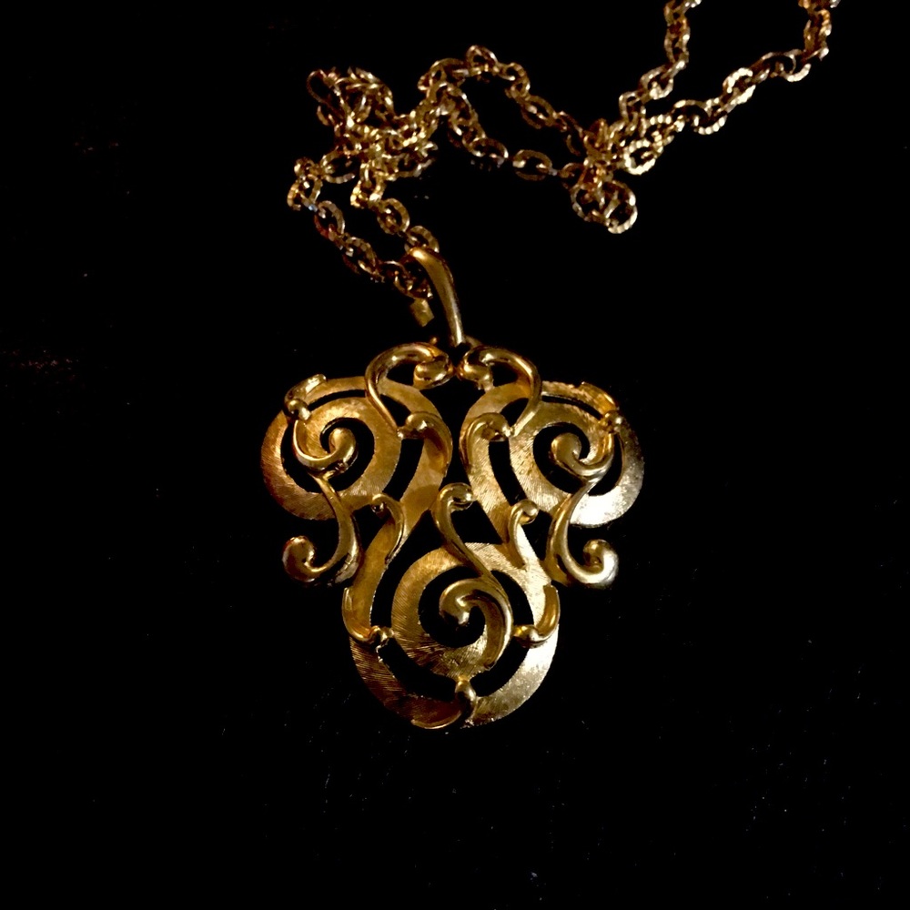 Gold Chain with A Charm